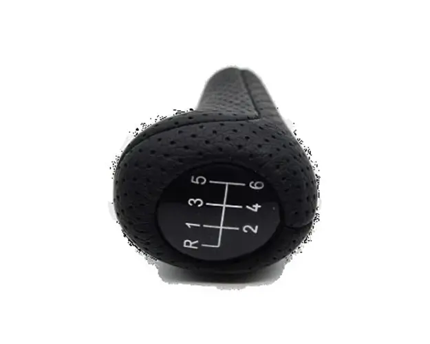 Nuca schimbator DZ04 Q4-2 viteze compatibila BMW E46, E60, E39, 6 trepte Piele Perforata