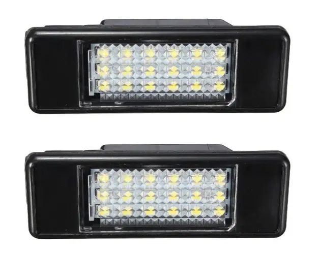 Set 2 x lampi numar LED Citroen C2 C3 C4 C5 C6 C8