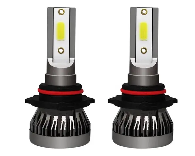 Set 2 LED-uri H7 Mini pentru far masina temperatura 6000k 12V putere 60W 8000LM 