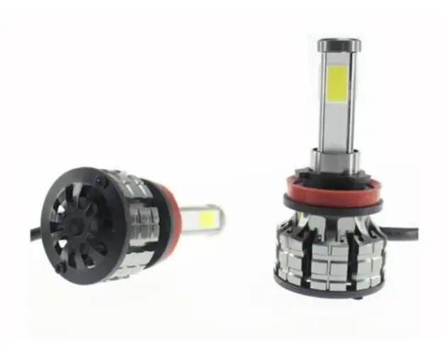 Set 2 Becuri auto K9 H4 cu doua faze putere 60W temperatura 6000K