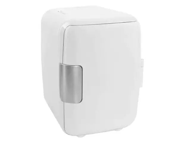 Mini Frigider Turistic Portabil cu Functie de Racire si Incalzire 12V Alb