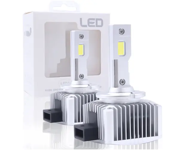 Set 2 becuri HID Xenon LED FL D1 S 70W 8600LM 
