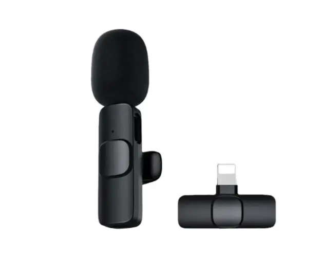 Microfon fara fir K8 tip lavaliera, conector USB tip iPhone