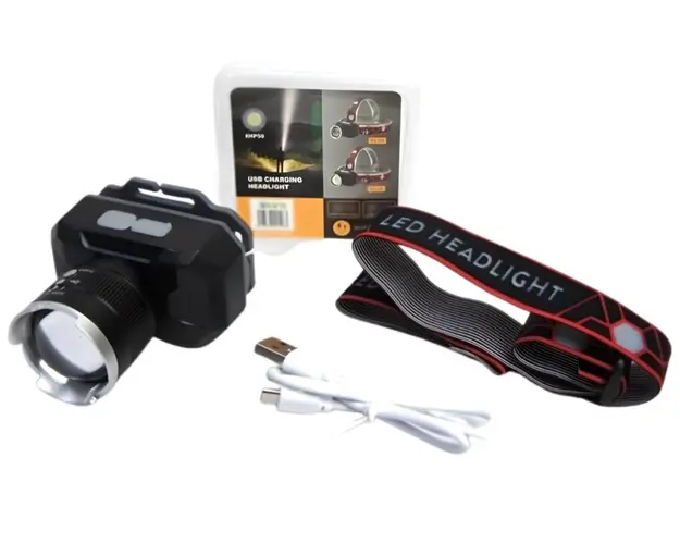 Lanterna de Cap SQ-726-2 Reincarcabila prin USB