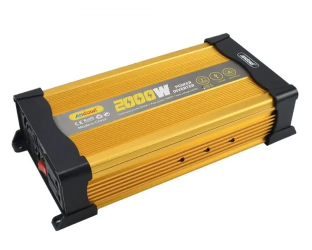 Invertor 12V 2000W cu Unda Sinusoidalal si Priza 220V KS2000