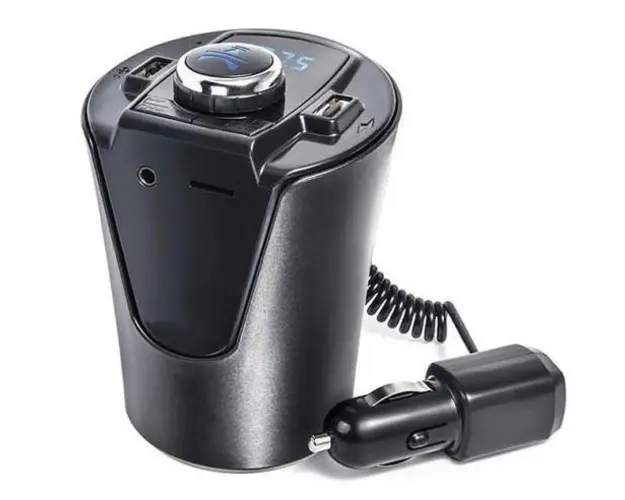 Modulator auto BX6 Bluetooth FM USB Negru