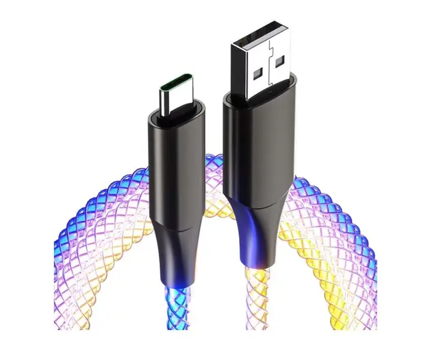 Cablu Iluminat de incarcare Rapida si Transfer Date USB/Type C