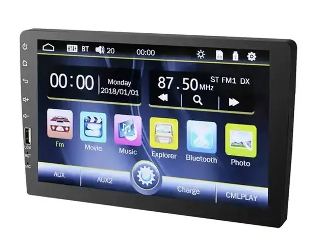 MP5 Player auto 2DIN CTC 9806 LCD 9 inch Bluetooth Mirror Link 