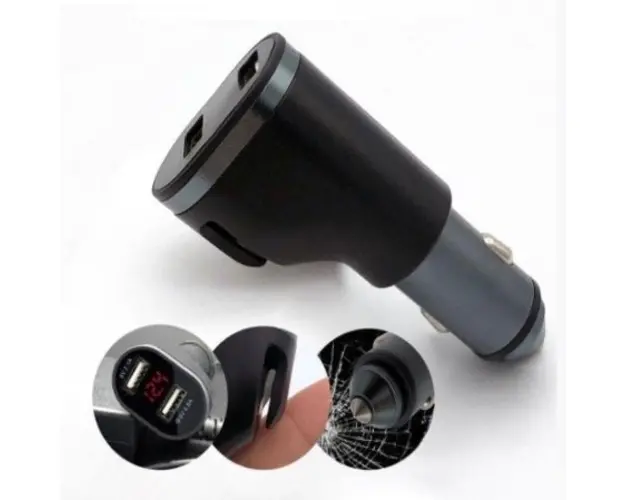 Incarcator Auto Olesson 1648 USB-A NEGRU
