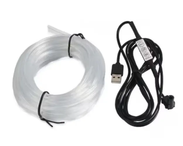 Fir RGB 2m lumina ambientala auto cu alimentare mufa USB 