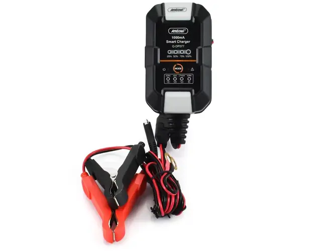 Redresor Baterie DP077 Incarcator Digital Cu Display Pentru Masina Si Motocicleta 12V