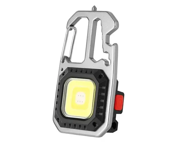 Breloc cu lanterna Andowl Q D911 cu LED COB multifunctional