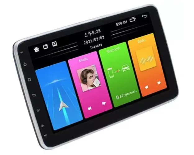 MP5 Player CA009 2DIN display 10.5 inch 4K GPS WIFI BT Android