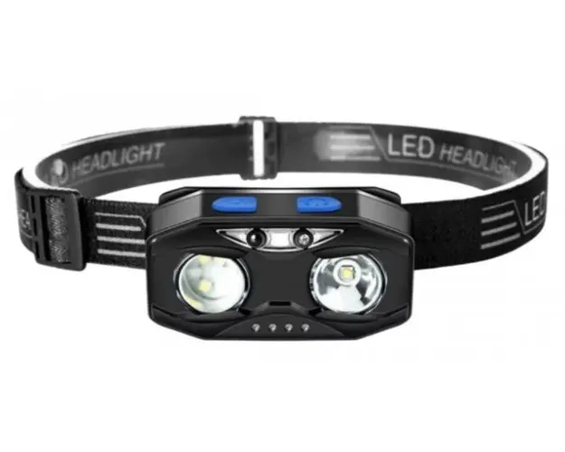 Lanterna de cap SW V3 reglabila cu 2 LED
