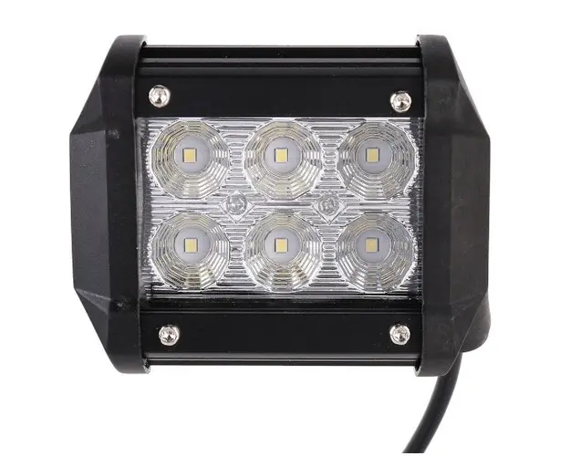 Proiector Offroad 18W 2x3 LED 12V-24V 1530 Lumeni 4/10 cm
