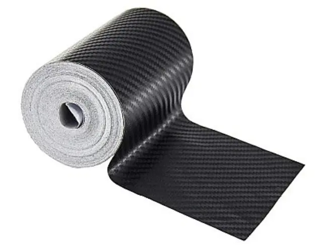 Banda Adeziva Carbon 10 cm x 5 metri pentru Protectie si Tuning Auto LY