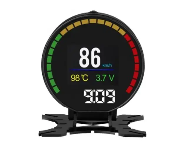 Aparat diagnosticare si afisaj informatii bord P15 pe parbriz digital OBD2 de tip HUD display pentru bord 
