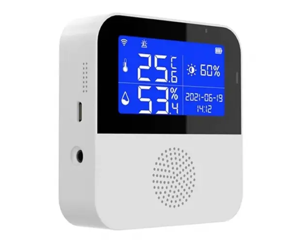 Contor inteligent WiFi Q WD01 temperatura si umiditate display LCD 2.9inch