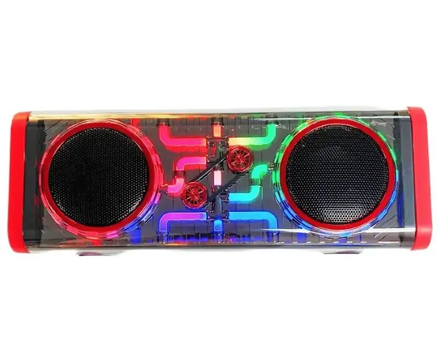 Boxa portabila Q YX1010 cu Bluetooth si iluminare RGB