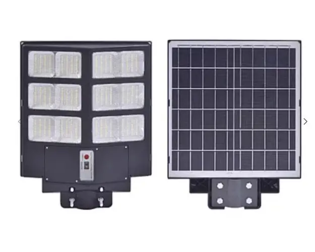 Lampa Solara Stradala Dubla 480 LED 600W 12 CASETE