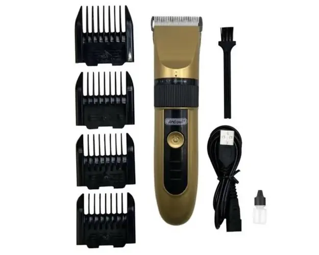 Masina de tuns caini si pisici Andowl Q T137 cu 4 accesorii
