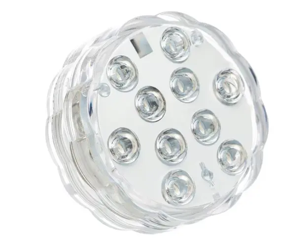 Lampa LED RGB cu telecomanda 16 culori impermeabila iluminare subacvatica alimentata cu baterii
