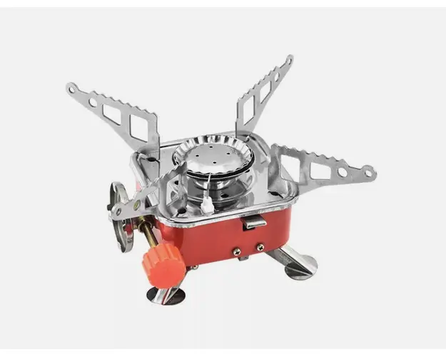 Mini arzator cu butelie inclusa pentru drumetii 