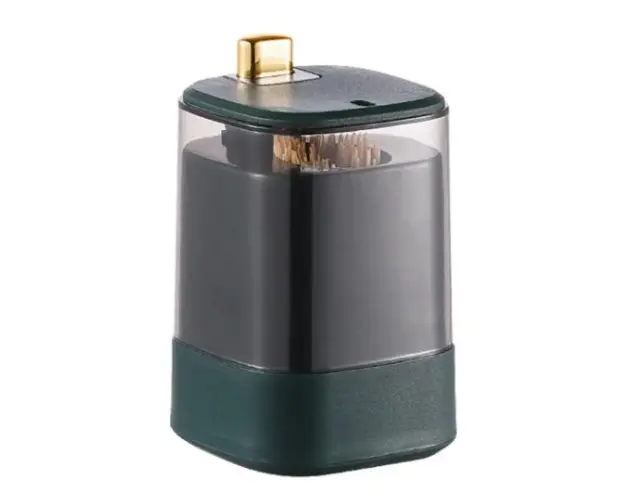 Set 2 Dispensere pentru scobitori cu buton