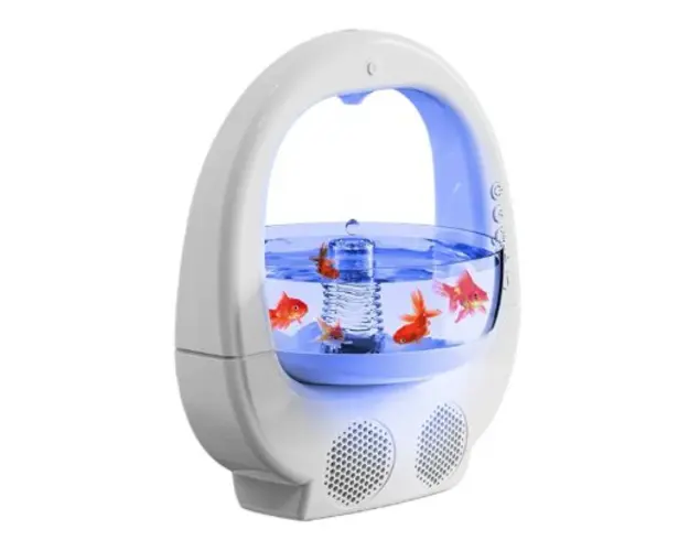 Umidificator Y11 cu antigravitatie 3 in 1 pentru birou cu difuzor Bluetooth
