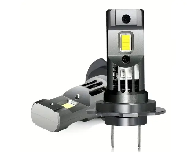 Set 2 becuri LED H7 cu ventilator 60W/set 12V