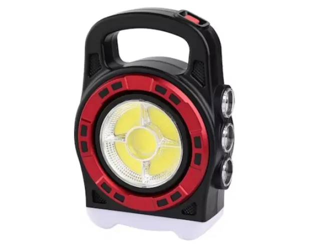 Lanterna solara HB 6678C cu 3 moduri de iluminare COB 20W 29 leduri functie powerbank waterproof