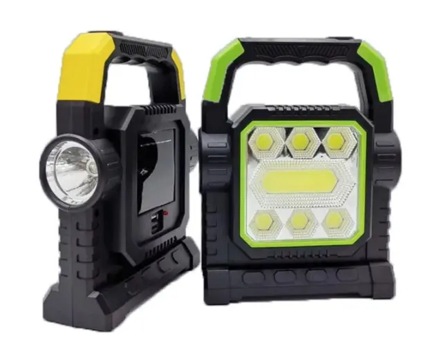 Lanterna cu incarcare solara multifunctionala 2 becuri HC 7078 B