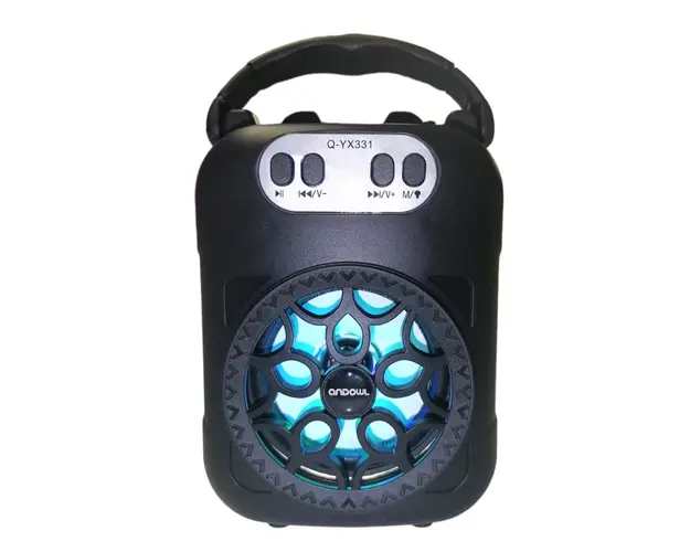 Boxa bluetooth portabila Andowl Q YX331 cu lumina RGB