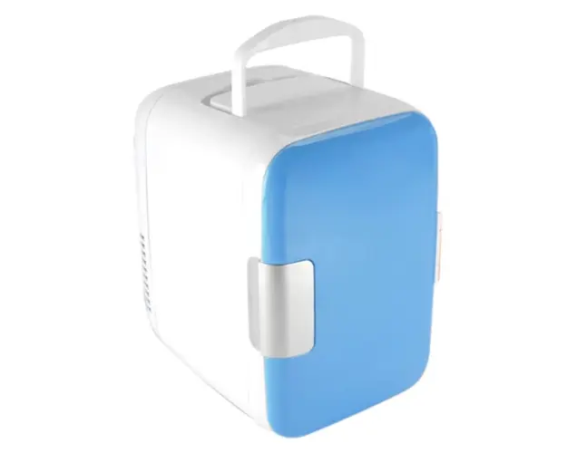 Mini Frigider Turistic Portabil cu Functie de Racire si Incalzire 12V cu maner