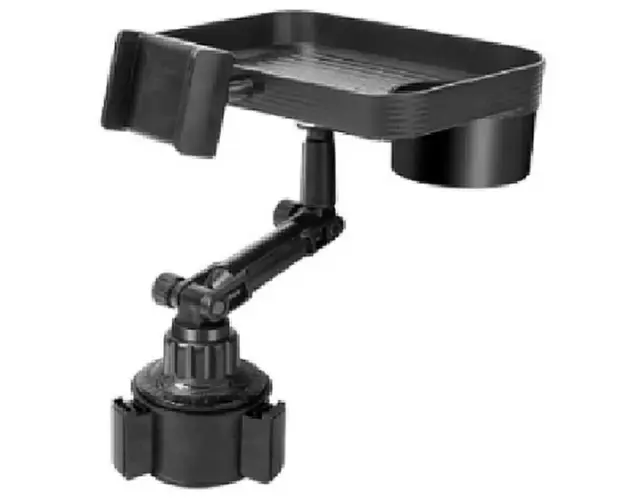 Organizator auto 3 in 1 multifunctional cu suport telefon suport pahar tavita Q CP9 rotire 360 grade