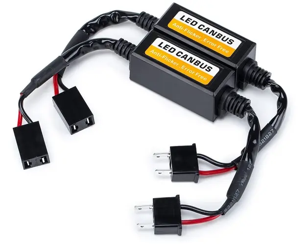 Set 2 Anulatoare H7 CANBUS-Eroare bec ars pentru led-uri