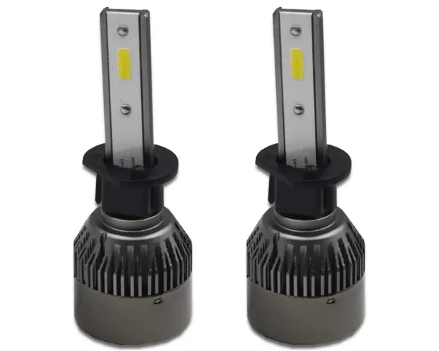 Set 2 becuri LED auto R6 H1 50W 6000k 