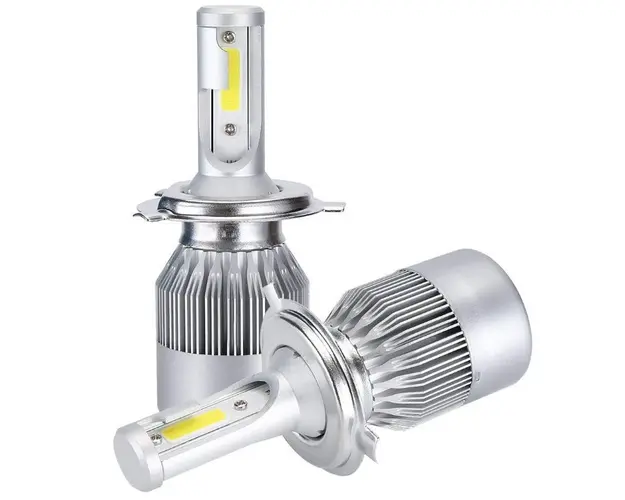 Set 2 becuri Led C6 H11/H8 putere 48W temperatura 6500K