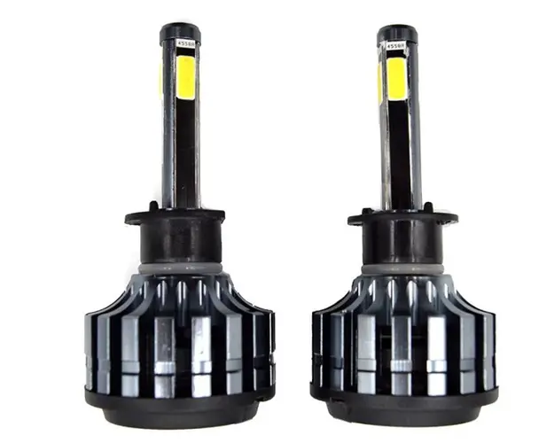 Set 2 Becuri Led H7 D6 putere 38W/LED - 4200lm/LED 