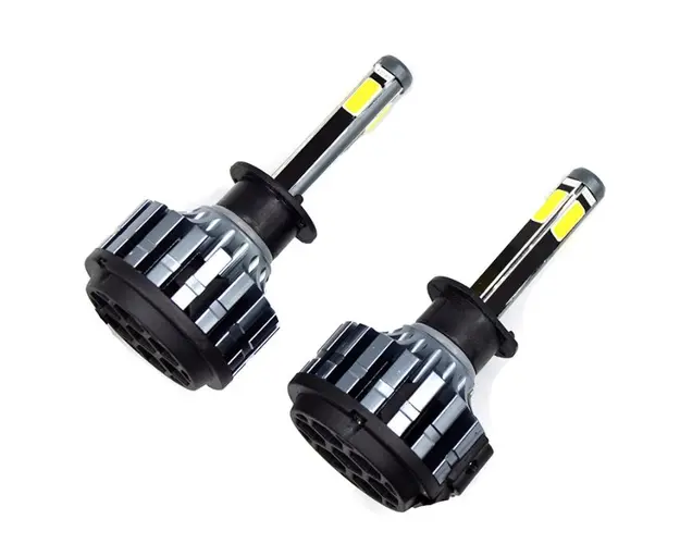 Set 2 Becuri LED D6 H4 cu doua faze putere 38W/LED- 4200lm/LED temperatura 6000K