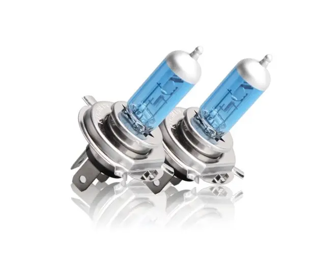 Set 2 becuri Pegasus H4 cu doua faze Skyline Xenon Look auto-tec halogen