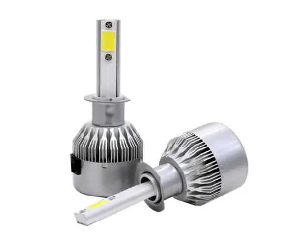 Set 2 Lampi LED C6 H1 Lumina ALBA 6500K 55W