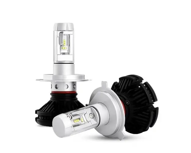 Set de 2 Lampi LED auto X3 H7 Premium putere 50W 6000LM temperatura 8000K