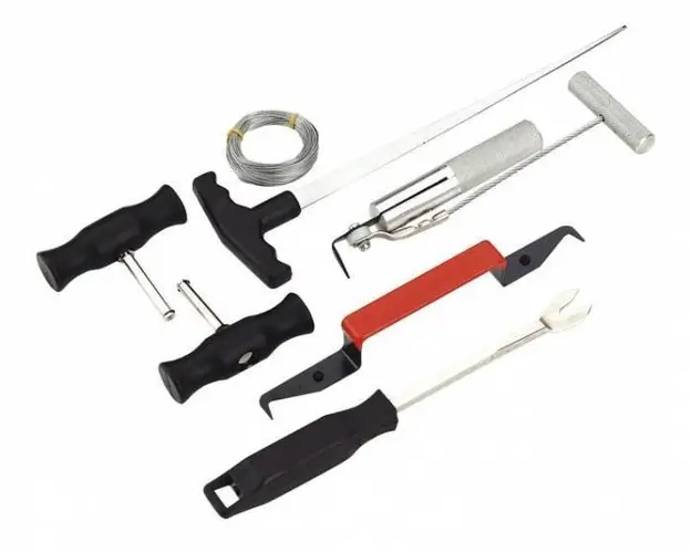 Set de scule pentru demontat parbrize 7 piese