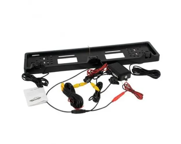 Set Suport Numar cu Camera Video Auto Marsarier si Senzori Parcare
