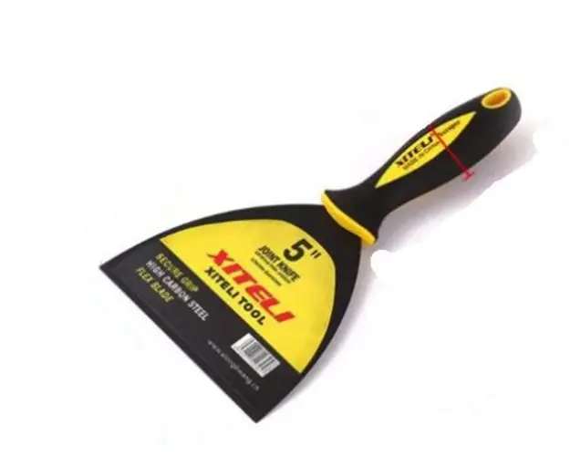 Set 6 Spaclu cu maner cauciuc 5"