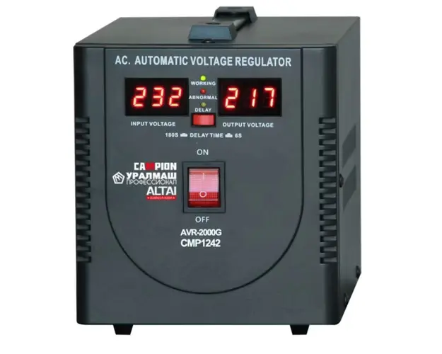 Stabilizator de tensiune 1200W AC automat CMP1242