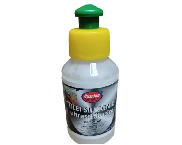 Set 2 X Ulei siliconic auto Caspian ultrastralucitor parfumat 100ml