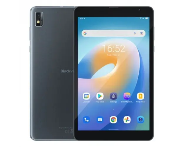 Tableta Blackview Tab 6 Gri, 4G, IPS 8.0 HD+, 3GB RAM, 32GB ROM, Android 11, Unisoc T310 QuadCore, GPS, Mod Grayscale, 5580mAh, Dual SIM
