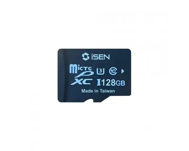 Card de memorie microSD iSEN XC1 de 128GB clasa 10